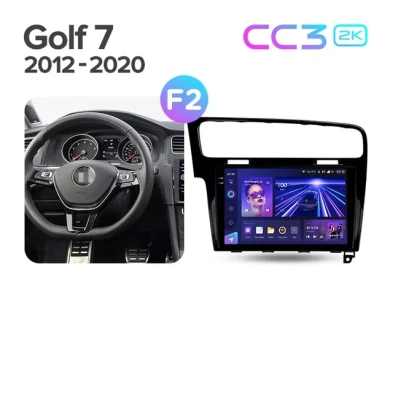 Штатная магнитола Teyes CC3 2K 4/64 Volkswagen Golf 7 MK7 (2012-2020) F2