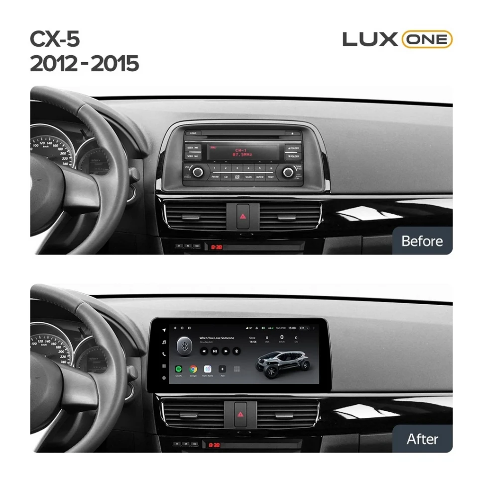 Переходная рамка Mazda CX-5 (2012-2015) Тип-C (12,3")