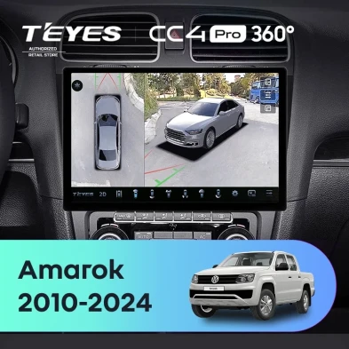Штатная магнитола Teyes CC4 Pro 360 8/128 Volkswagen Amarok (2010-2024) (11")
