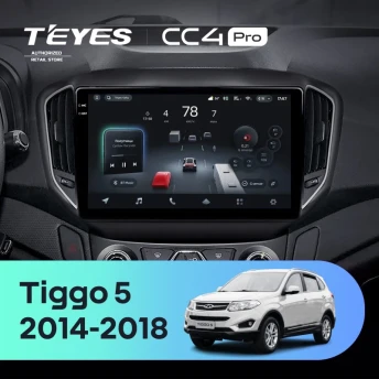 Штатная магнитола Teyes CC4 Pro 12/256 Chery Tiggo 5 (2014-2018)