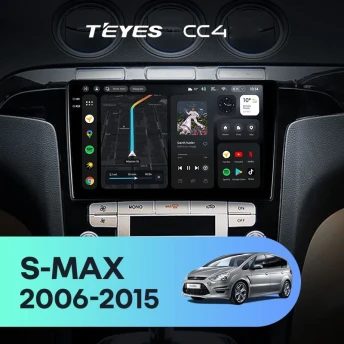 Штатная магнитола Teyes CC4 6/64 Ford S-MAX (2006-2015) F2