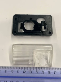 Адаптер под заднюю камеру в подсветку номера Toyota Corolla 2000-2007, BYD F3, Celica