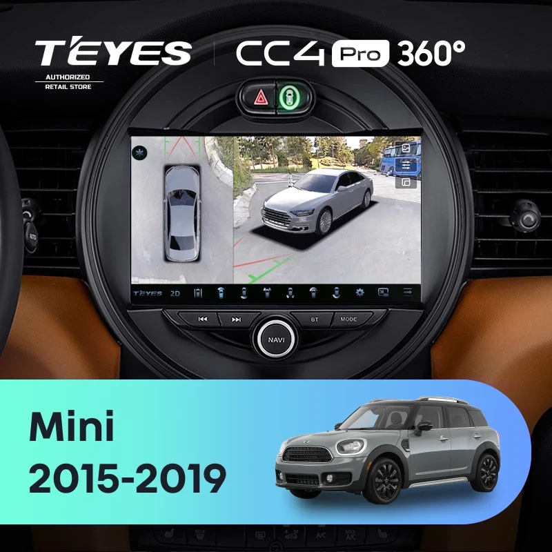 Штатная магнитола Teyes CC4 Pro 360 8/128 Mini Countryman (F60) (2016-2020)