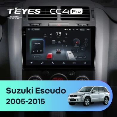 Штатная магнитола Teyes CC4 Pro 12/256 Suzuki Escudo (2005-2015)