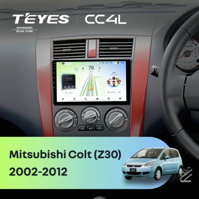 Штатная магнитола Teyes CC4L 6/64 Mitsubishi Colt (Z30) (2002-2012) Правый руль
