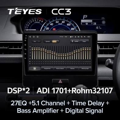 Штатная магнитола Teyes CC3 4/32 Suzuki Wagon R VI (2017-2021)