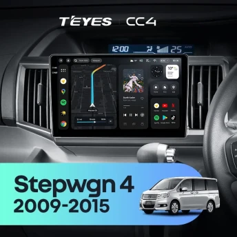 Штатная магнитола Teyes CC4 6/64 Honda Stepwgn 4 (2009-2015) Правый руль
