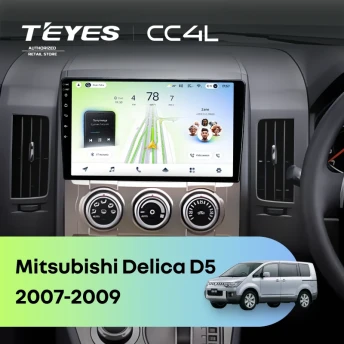 Штатная магнитола Teyes CC4L 6/64 Mitsubishi Delica D5 (2007-2009)