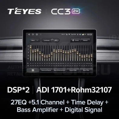 Штатная магнитола Teyes CC3 2K 4/32 Skoda Rapid 2 (2019-2023) (11")