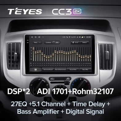 Штатная магнитола Teyes CC3 2K 360 6/128 Nissan NV200 M20 (2009-2023) F1