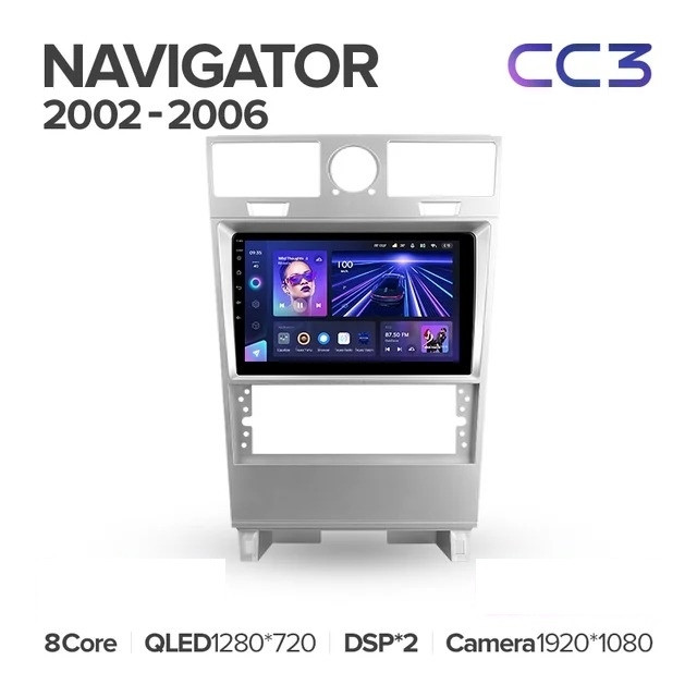 Штатная магнитола Teyes CC3 4/32 Lincoln Navigator (2002-2006)