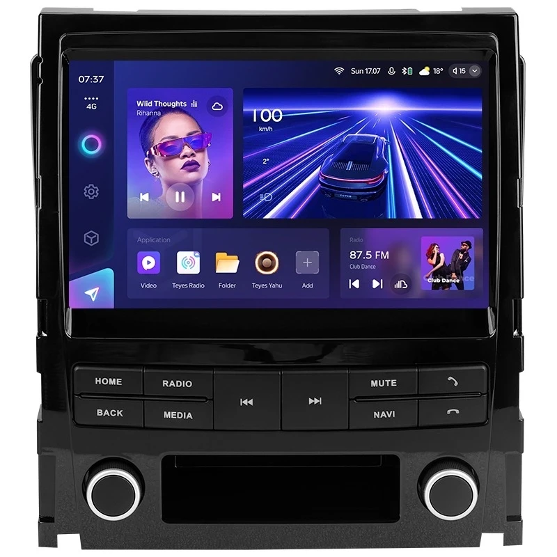 Переходная рамка Cadillac Escalade 3 GMT900 (2006-2014) / SLS (2007-2012) (9")