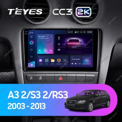 Штатная магнитола Teyes CC3 2K 360 6/128 Audi RS3 1 (2011-2012)