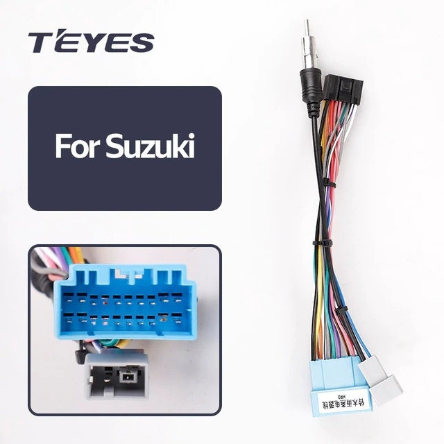 Проводка питания TEYES для Suzuki для подключения Android ГУ