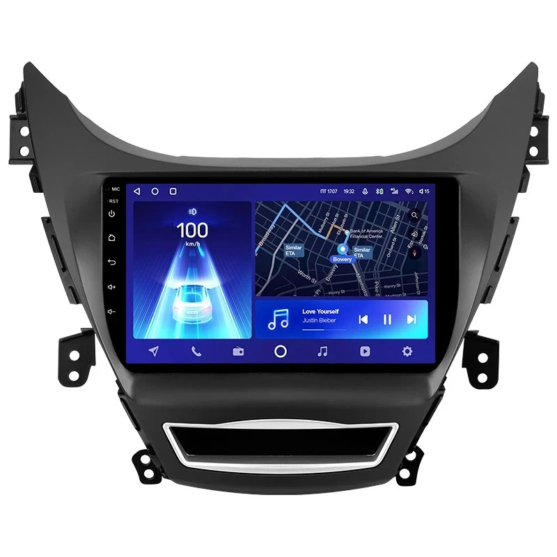 Переходная рамка Hyundai Elantra 5 JK GD MD UD (2010-2016) F1 (9")