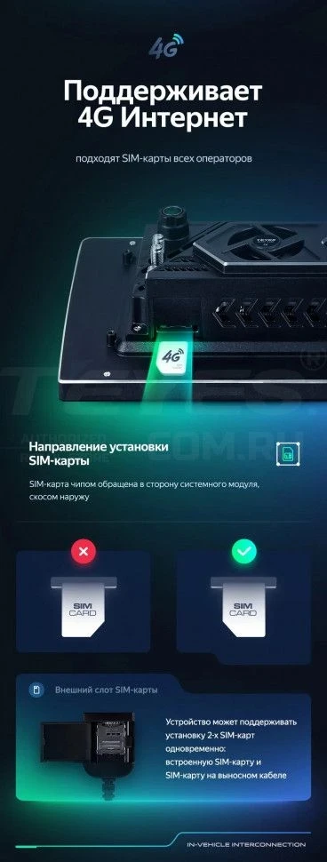 Штатная магнитола Teyes CC3 2K 6/128 Subaru Forester 5 (2018-2023) (11")