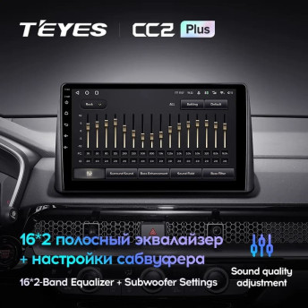 Штатная магнитола Teyes CC2 Plus 3/32 Honda CR-V (2022-2023) (0din)