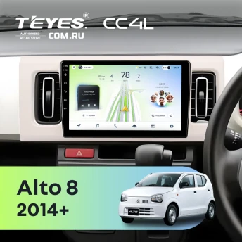 Штатная магнитола Teyes CC4L 6/64 Suzuki Alto 8 (2014-2021)