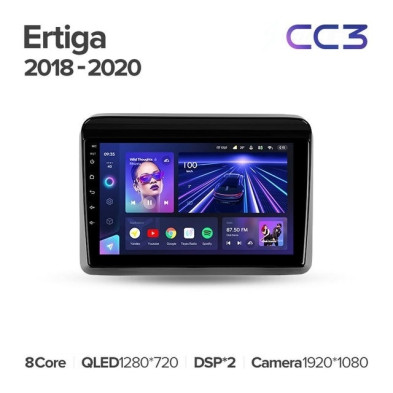 Штатная магнитола Teyes CC3 4/32 Suzuki Ertiga (2018-2020)