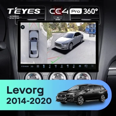 Штатная магнитола Teyes CC4 Pro 360 12/256 Subaru Levorg VM (2014-2020) F1 (11")