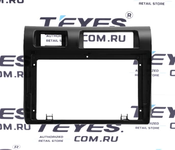 Переходная рамка Toyota Land Cruiser 70 Series LC 79 (2007-2020) чёрная (9")