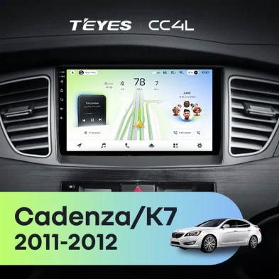 Штатная магнитола Teyes CC4L 6/64 Kia Cadenza K7 (2011-2012)