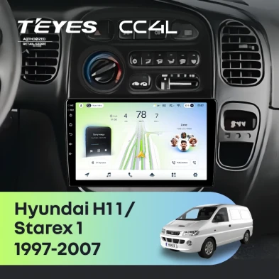 Штатная магнитола Teyes CC4L 6/64 Hyundai Starex 1 (1997-2007)