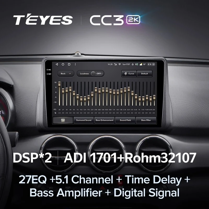 Штатная магнитола Teyes CC3 2K 6/128 Fiat Argo (2019-2022)