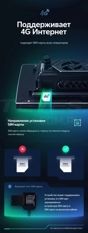 Штатная магнитола Teyes CC3 2K 4/32 Toyota Tundra XK50 (2013-2020) (13")