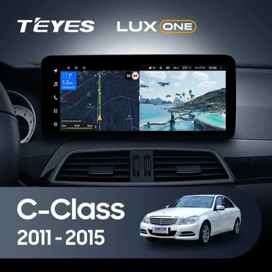 Штатная магнитола Teyes LUX ONE 4/64 Mercedes-Benz C-Class W204 C204 S204 (NTG 4.0) (2011-2015) Universal