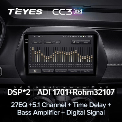 Штатная магнитола Teyes CC3 2K 4/64 Chevrolet Camaro 6 (2015-2023)