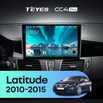 Штатная магнитола Teyes CC4 Pro 8/128 Renault Latitude 1 (2010-2015)