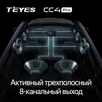 Штатная магнитола Teyes CC4 Pro 8/128 Fiat Albea (2005-2012)