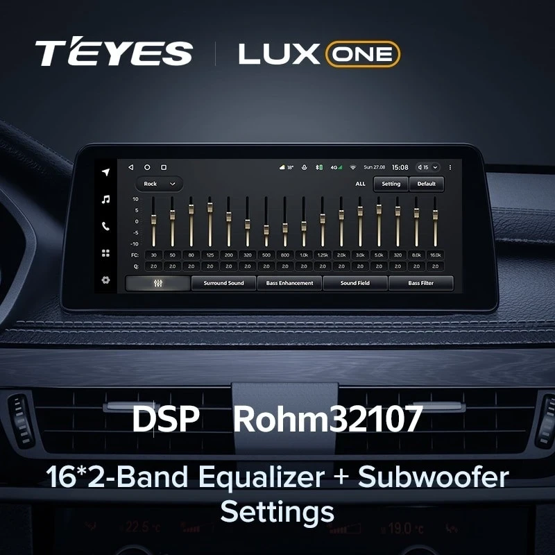 Штатная магнитола Teyes LUX ONE 6/128 BMW 5-Series F10 F11 (NBT) (2013-2017)