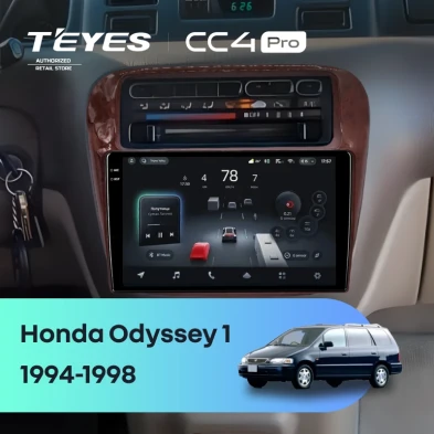 Штатная магнитола Teyes CC4 Pro 12/256 Honda Odyssey 1 (1994-1998)