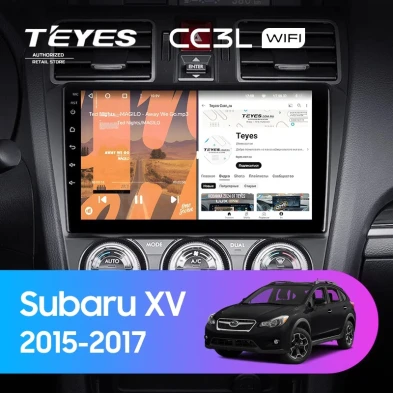 Штатная магнитола Teyes CC3L WiFi 2/32 Subaru XV (2015-2017) F1