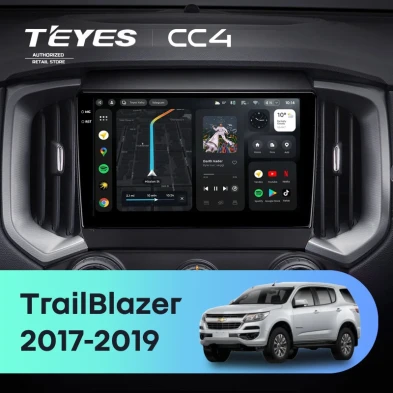 Штатная магнитола Teyes CC4 6/64 Chevrolet TrailBlazer (2017-2019)