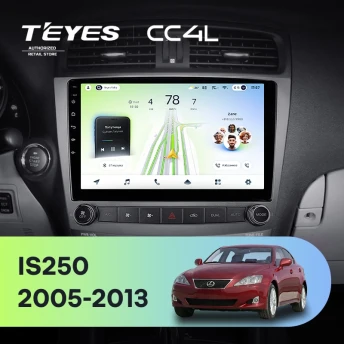 Штатная магнитола Teyes CC4L 6/64 Lexus IS250 XE20 (2005-2013) (Lp)