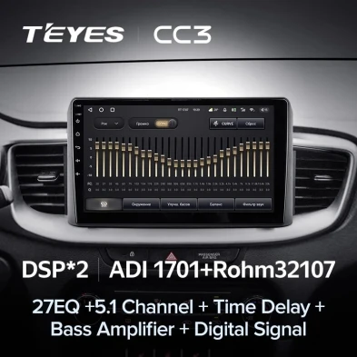 Штатная магнитола Teyes CC3 4/32 Kia Ceed 3 CD (2018-2022)