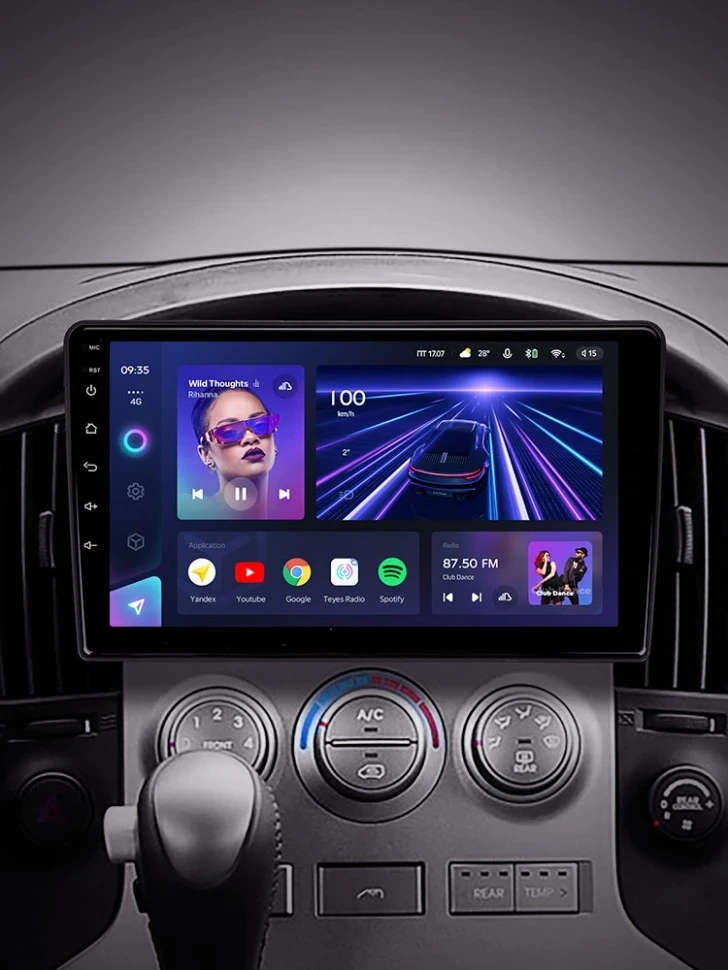 Штатная магнитола Teyes CC3 4/32 Hyundai H1 TQ (2007-2015) F1