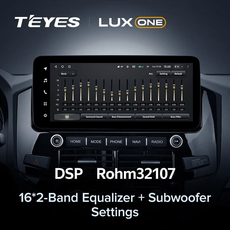 Штатная магнитола Teyes LUX ONE 6/128 Mitsubishi Pajero 4 V80 V90 (2006-2024) Тип-B