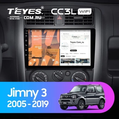 Штатная магнитола Teyes CC3L WiFi 2/32 Suzuki Jimny 3 (2005-2019)