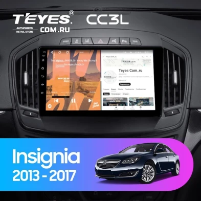 Штатная магнитола Teyes CC3L 4/64 Opel Insignia (2013-2017) Тип-B
