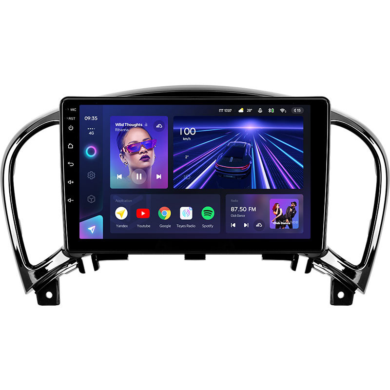 Штатная магнитола Teyes CC3 4/32 Nissan Juke (2010-2014)