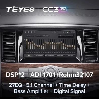 Штатная магнитола Teyes CC3 2K 6/128 Infiniti QX56 (2010-2013)