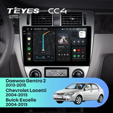 Штатная магнитола Teyes CC4 6/64 Chevrolet Lacetti J200 (2004-2013) F1 Тип-A