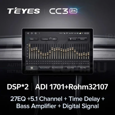 Штатная магнитола Teyes CC3 2K 4/64 Skoda Superb 2 B6 (2008-2015) (11") (10 inch Universal)