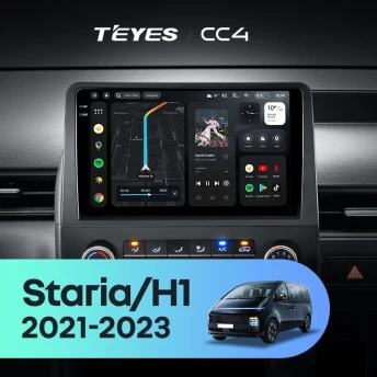 Штатная магнитола Teyes CC4 6/64 Hyundai Staria H1 (2021-2023)