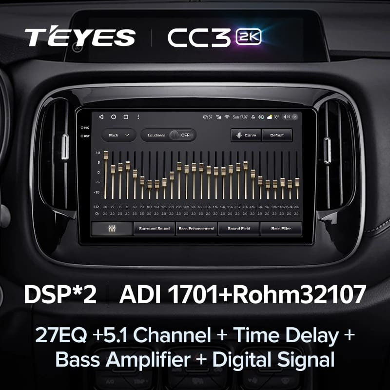 Штатная магнитола Teyes CC3 2K 6/128 GAC Trumpchi GS3 GE3 (2017-2021)