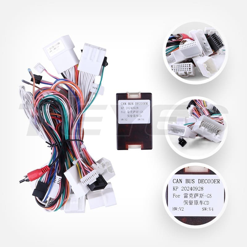 Переходная рамка Lexus GS300 350 400 430 450h 460 3 S190 (2004-2011) (12,3")